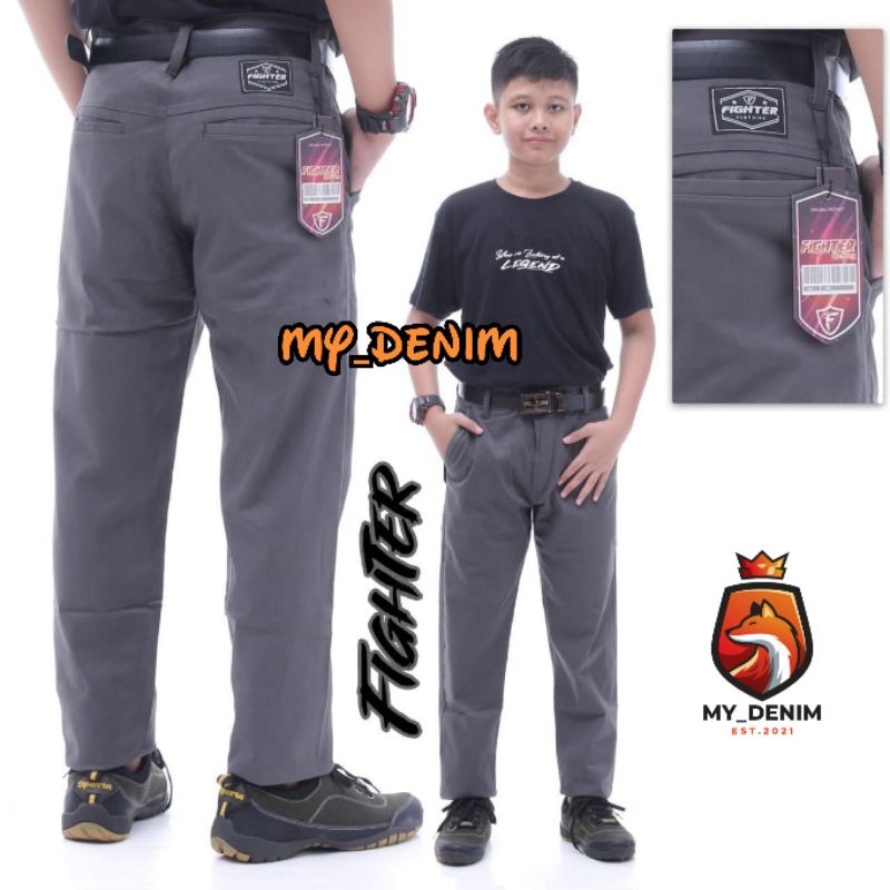 CELANA ANAK CHINO // CHINOS PANJANG FIGHTER