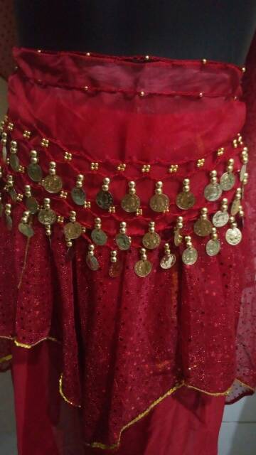 Belly dance costum anak