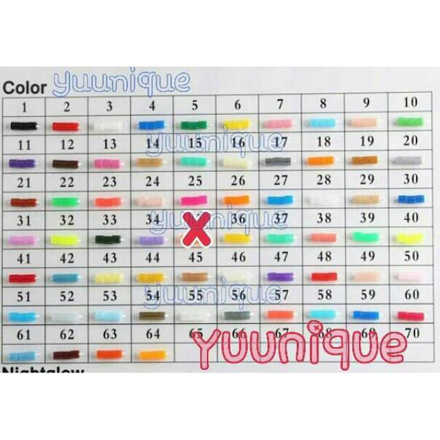 1000 beads midi 5mm hama fuse perler artkal beads refill