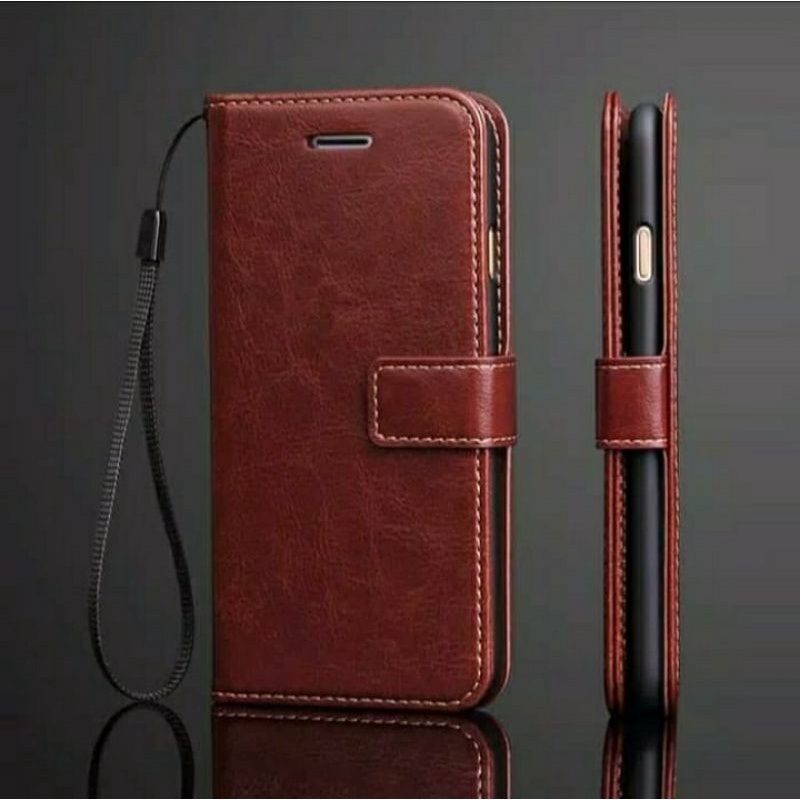 Samsung Galaxy S10 Plus Flip Cover Wallet Leather Case Dompet Kulit