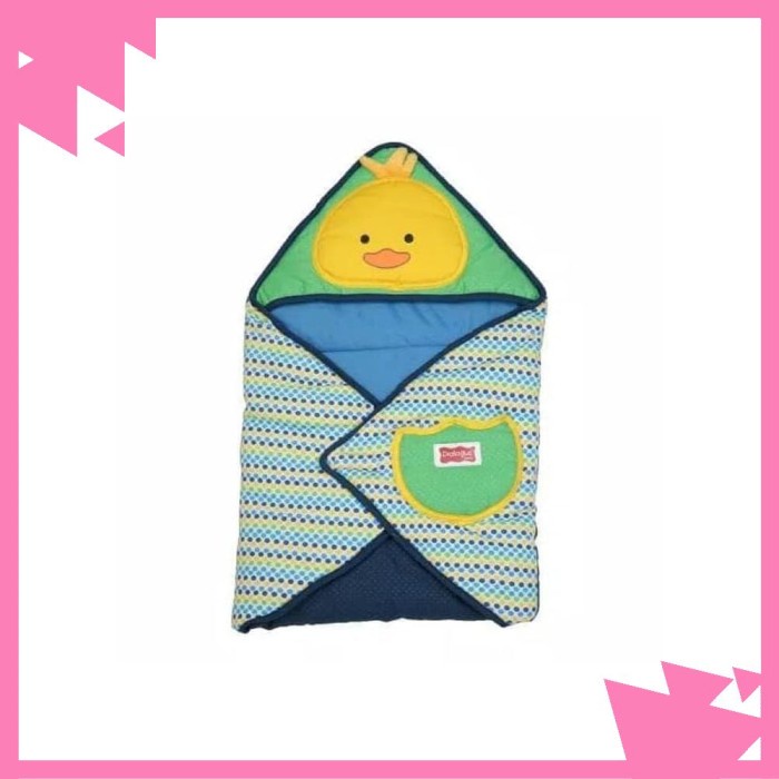 Selimut Bayi Karekter Lucu Tebal dan Lembut Ada Topi Baby Blanket