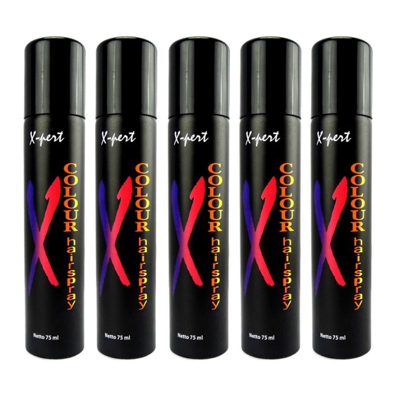 X-PERT COLOUR HAIR SPRAY AEROSOL 75ML/HAIR SPRAY /COLOUR HAIR
