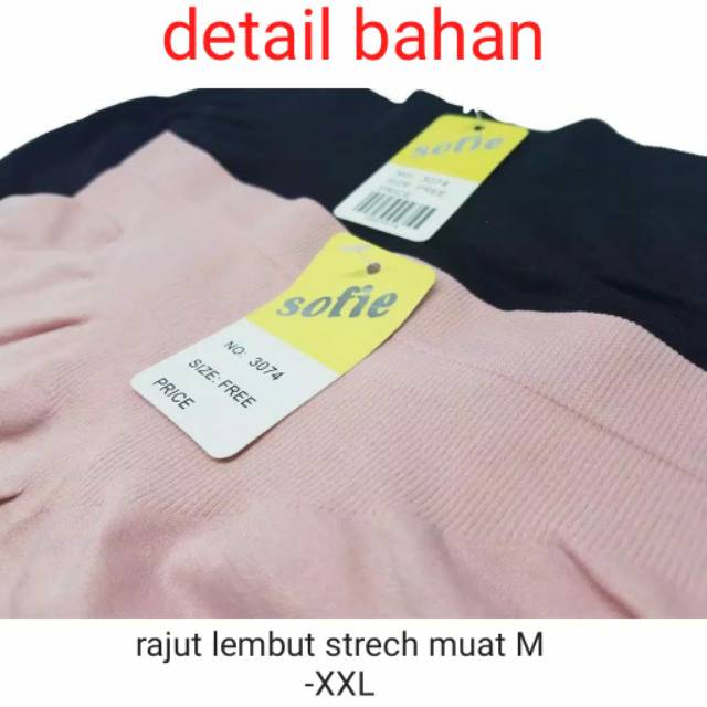 Celana Dalam Boxer Wanita  Rajut  Cd Sofie 3074 Strech Premium Muat Besar