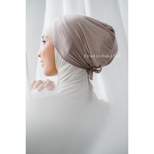 𝐁𝐘 𝐀𝐃𝐈𝐍𝐃𝐀 Ciput Tali Turki Arab Bahan kaos premium dalaman Basic Inner Hijab Premium Turkey Anti pusing/budeg