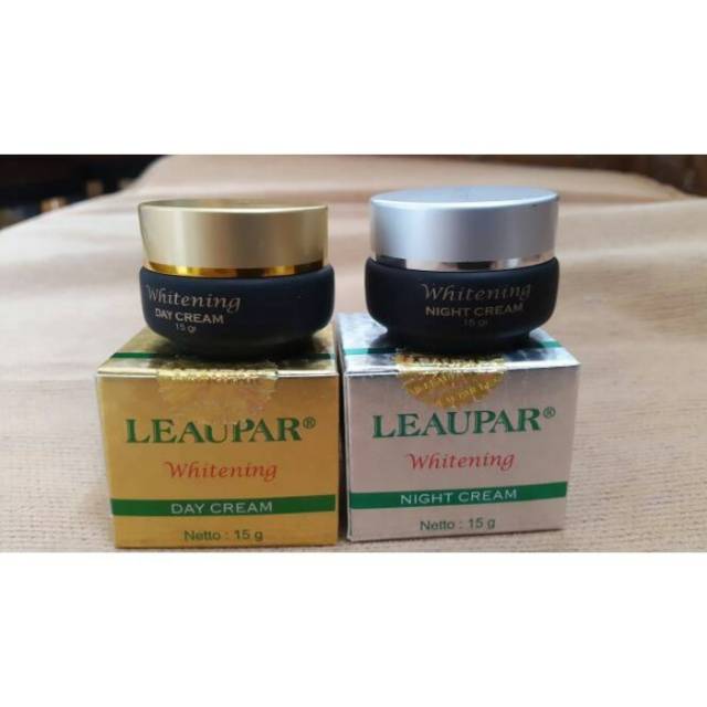 CREAM LEAUPAR.GOLD + SILVER original