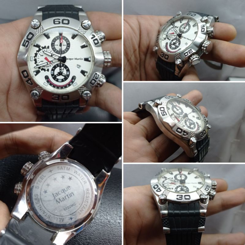 Jacque Martin 3222MC jam tangan bekas