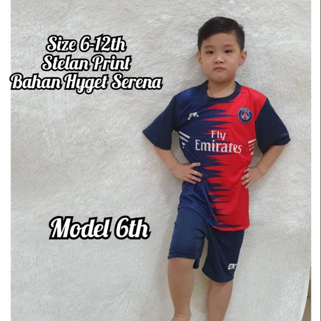 Baju bola anak#Setelan bola anak#jersey bola anak#jersey bola murah size SML