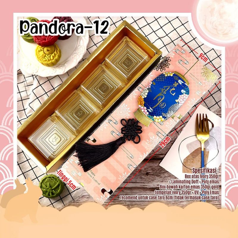 box pandora box mooncake ( 4pc)