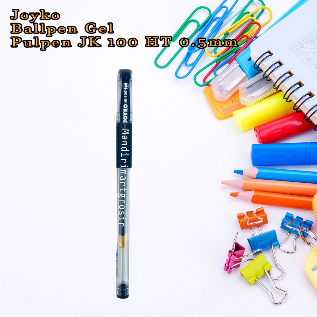 Ballpen Gel *Joyko * Pulpen * JK 100 HT * 0.5mm