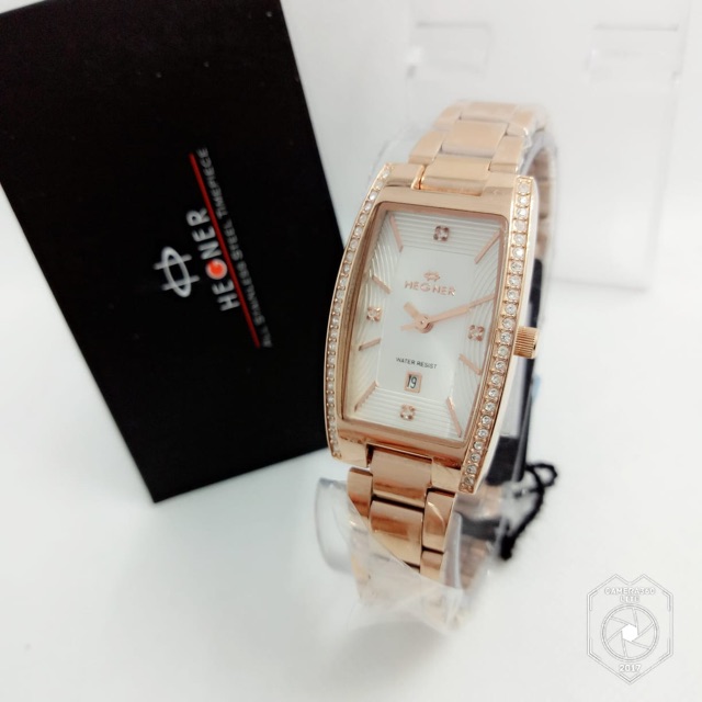 Jam tangan Hegner 1629 Rose Gold Wanita