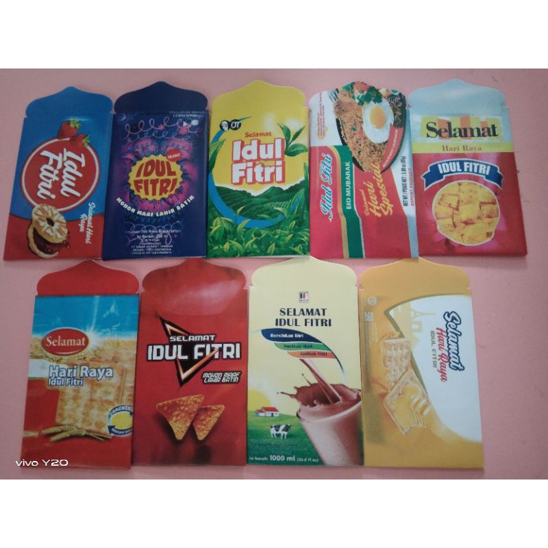 

Amplop lebaran snack/ karakter
