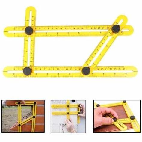 

Ready Stock Multifunctional Folding Ruler - Pengaris Serbaguna Termurah