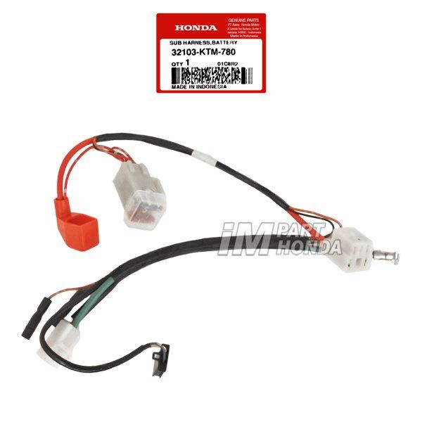 Kabel Body Aki Accu Supra X 125 Fi Lama 2005 - 2006 32103-KTM-780
