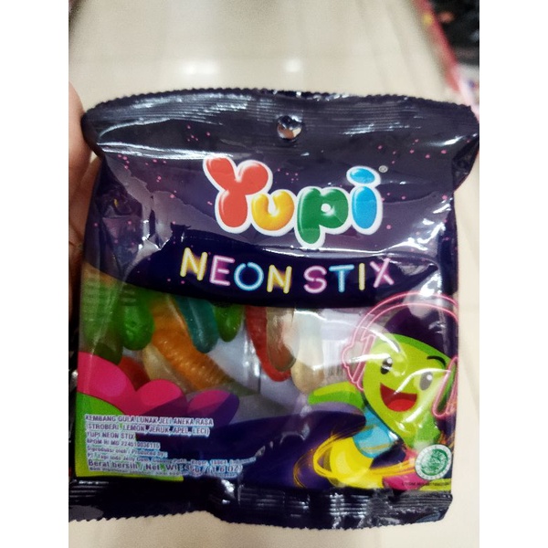 

Yupi permen gummy neon stix / little star / baby bear