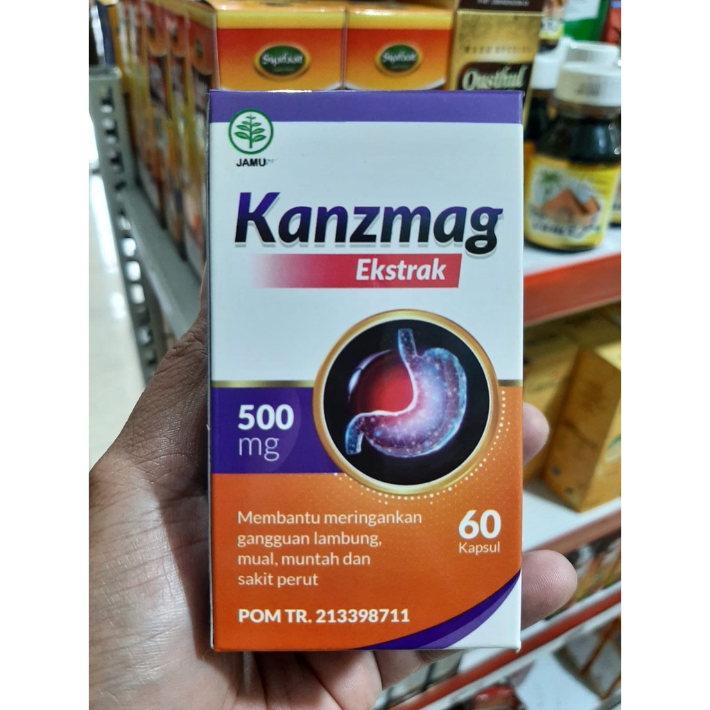 KAPSUL KANZMAG EKSTRAK ISI 60100% ORIGINAL
