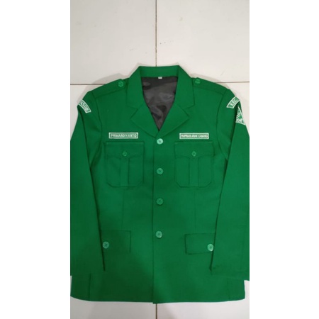 Jas Ansor Sukarno lengan panjang bahan avano