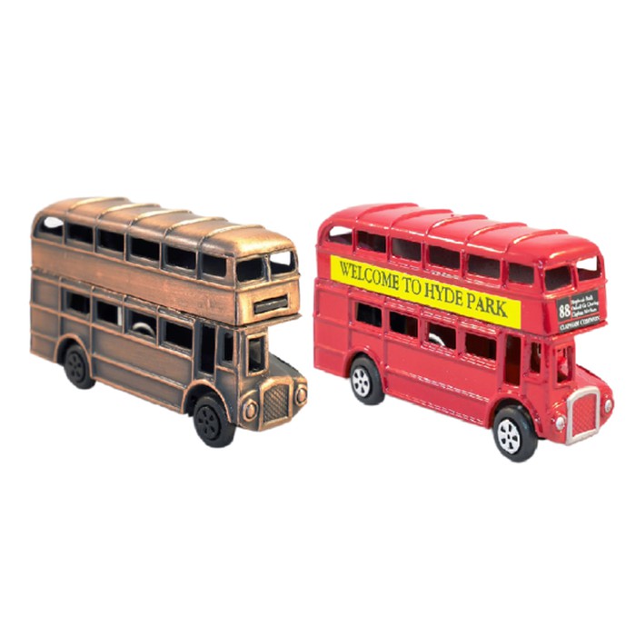 Souvenir London Bus 9CM x 5Cm / Souvenir Oleh2 London England 2037