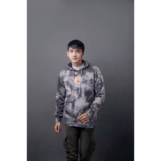 Sweater Hoodie Tie Die Pria - Hoodie Washing Cowok Cewek Original