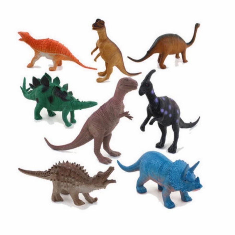 Mainan Anak Figure Set Dinosaurus Dinosaur Dino World Set 8pcs F283-mainan anak lai-laki