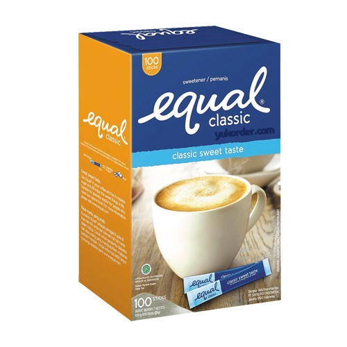 

Equal Classic Sweetener 100Stick
