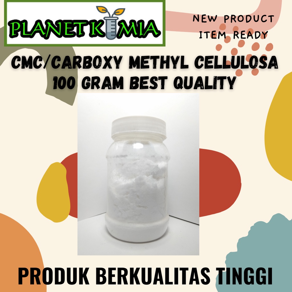 CMC NA Carbxy Methyl Cellulosa 100 gram Best Quality