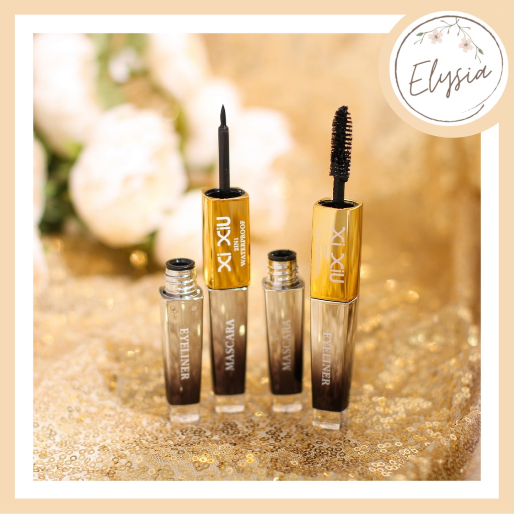 ✨ ELYSIA ✨ XI XIU Divine 2 in 1 Mascara &amp; Eyeliner (✔️BPOM)