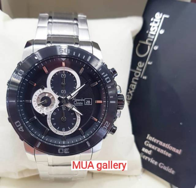 Alexandre Christie original 6473 jam tangan pria