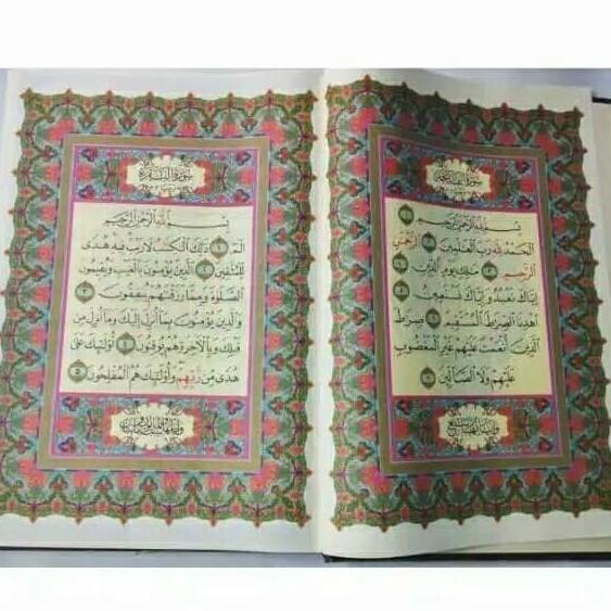 

Al Qur'an samsia mushaf 15 baris A3 jumbo Fast Response