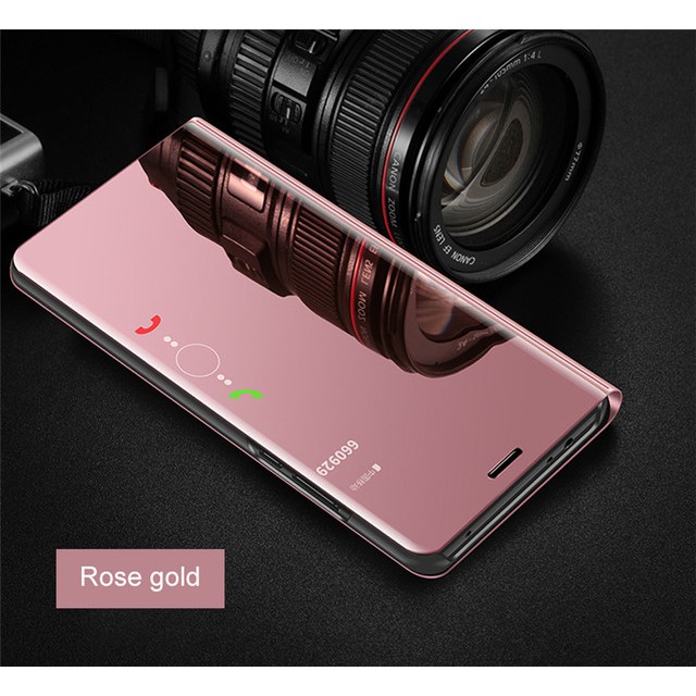 Realme X2 Pro Flip Case Clear View Standng Cover