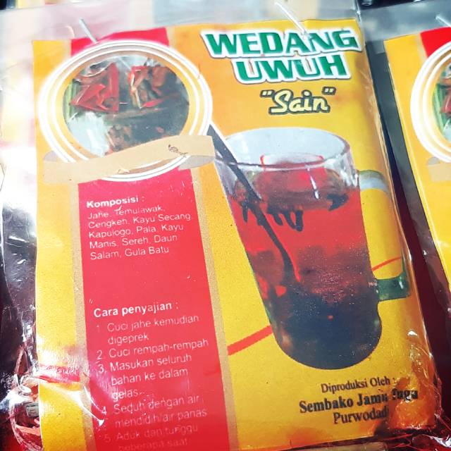 

Wedang Uwuh Siap Seduh