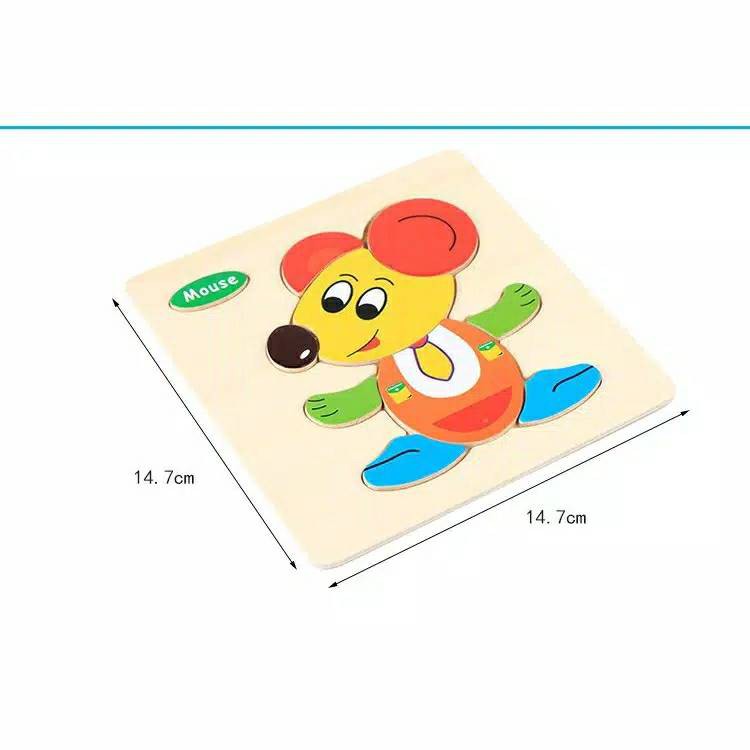 Mainan Puzzle Kayu Anak