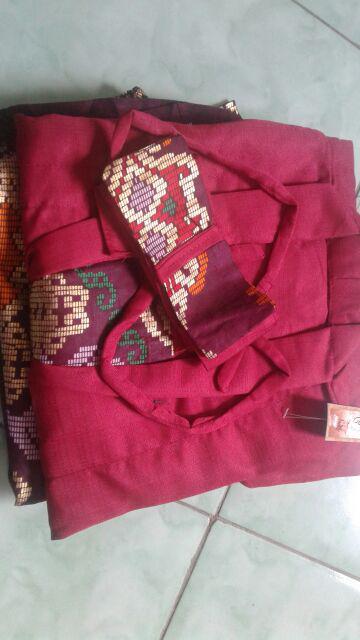 Maura Couple - Sania Ruffle Batik Couple Ori Ndoro Jowi Dnt Garansi Termurah Shopee - Kebaya Couple