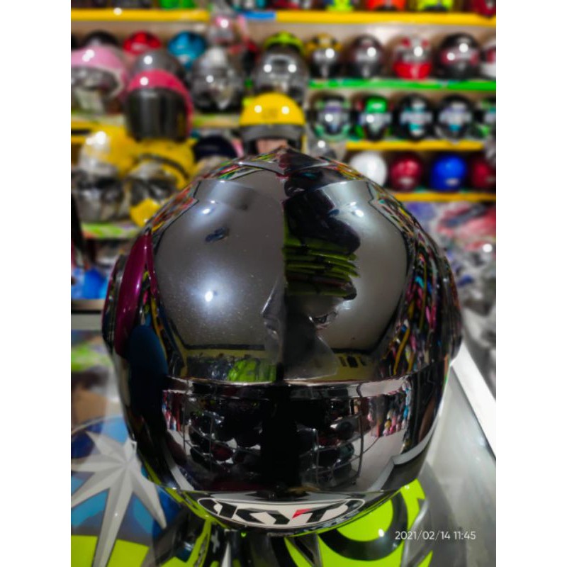 HELM KYT MODULAR RXX BLAK//HELM KYT MULTI FUNGSI ORIGINAL 2KG ONGKIR-5