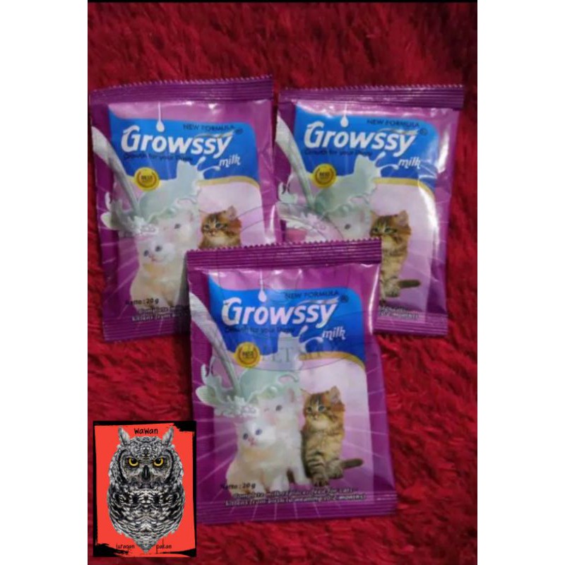 susu kucing growssy