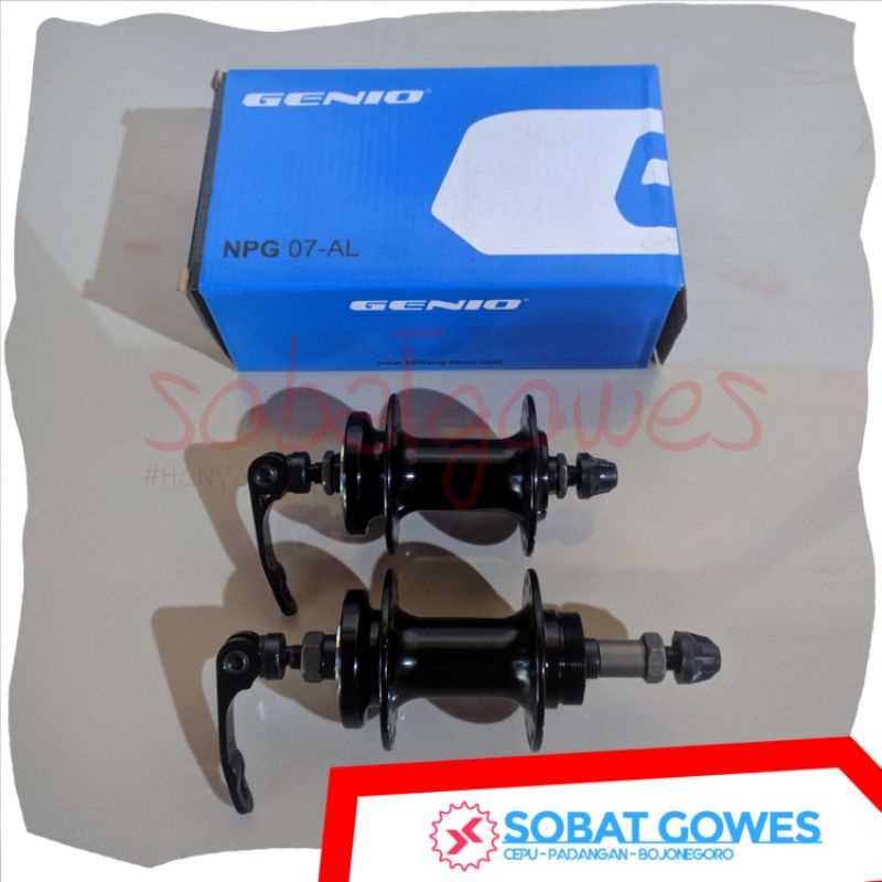 HUB FREEHUB SEPEDA DRAT UNITED GENIO 36H 36 HOLE DISC BRAKE U BRAKE V BRAKE QUICK RELEASE QR 6 BOLT