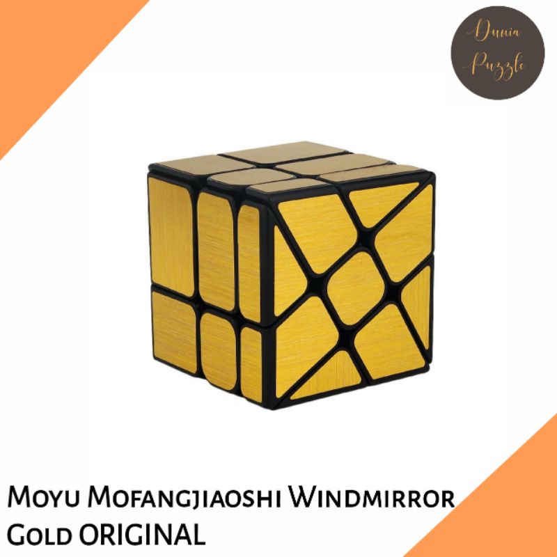 Rubik WindMirror Qiyi WindMirror Gold ORIGINAL