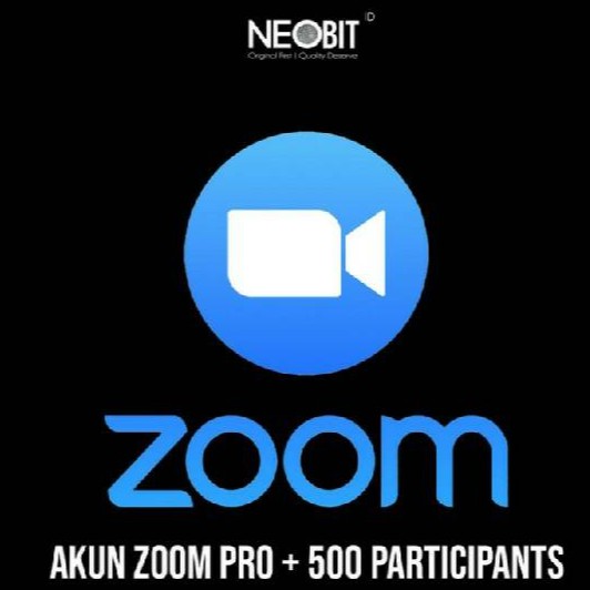 Promo Akun Aplikasi Zoom Meeting Pro 100 500 Indonesia