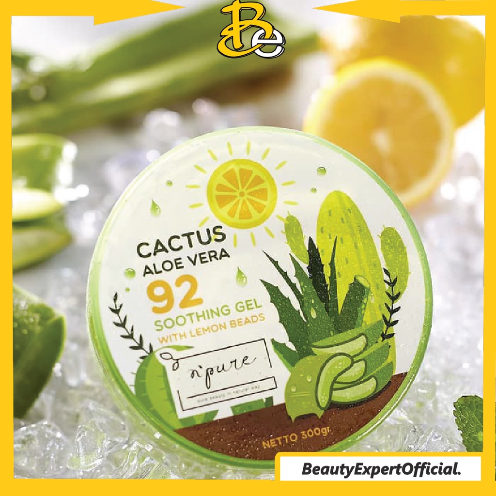 ⭐️ Beauty Expert ⭐️ NPURE Soothing Gel Cactus Aloevera 92