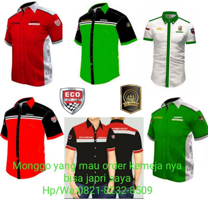 Baju eco farming kombinasi