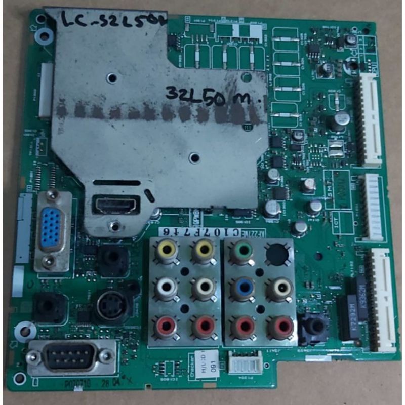 MB - MAINBOARD - MESIN TV SHARP LC 32L50M - 32L50 M