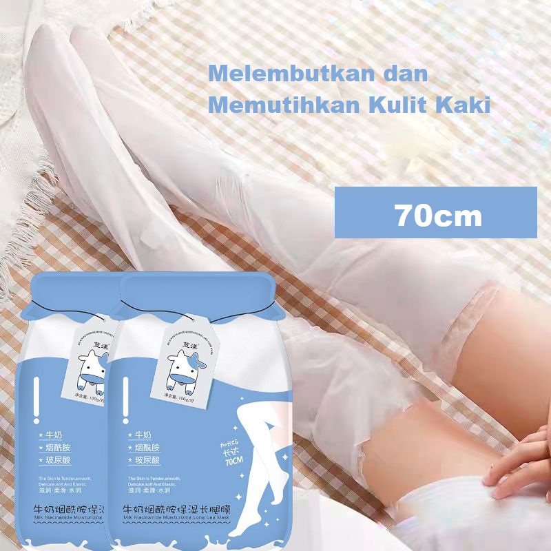 MASKER KAKI EXFOLIATING FOOT MASK Foot Peeling Mask / MASKER KAKI PANJANG 70CM