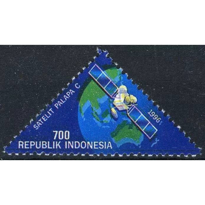 

Perangko Filateli J7 Indonesia MNH 1v 31.01.1996 Lounching Of Palapa C Satellite