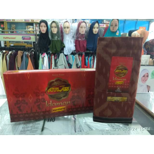 Sarung Atlas Idaman Kembang Flamboyan series