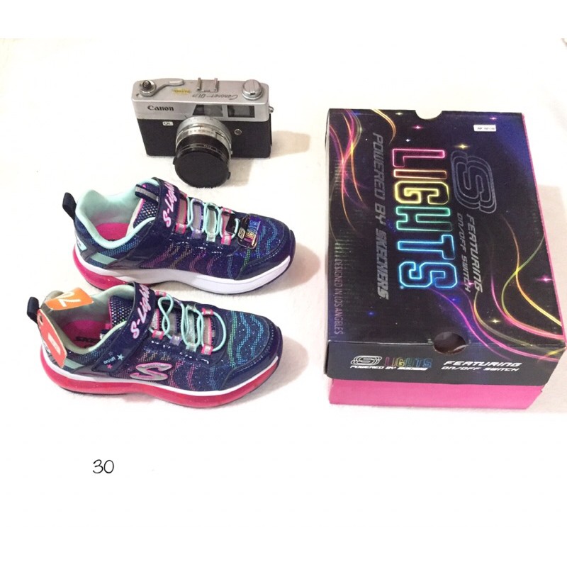 Sepatu anak perempuan ORI Skechers lampu