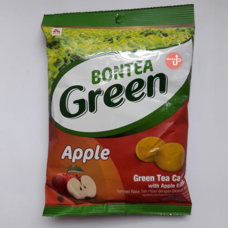 

Permen Bontea Green Tea Rasa Apel Pack 50pcs - 135gr