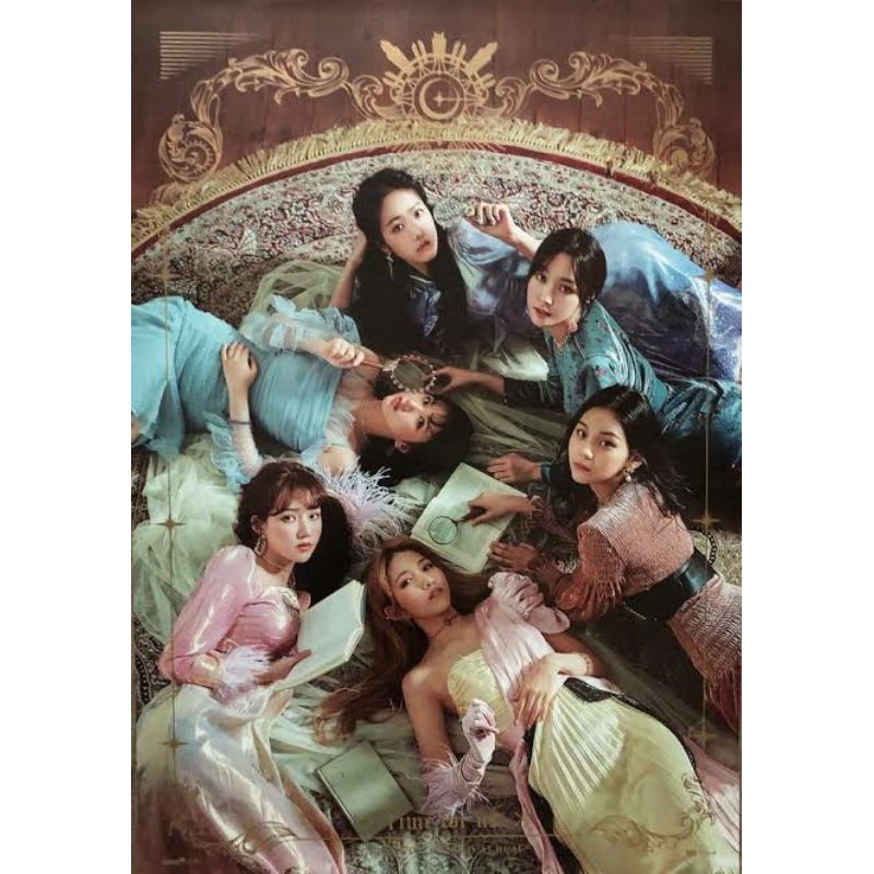 OFFICIAL POSTER GFRIEND 2ND ALBUM [TIME FOR US] PHOTO CONCEPT 3