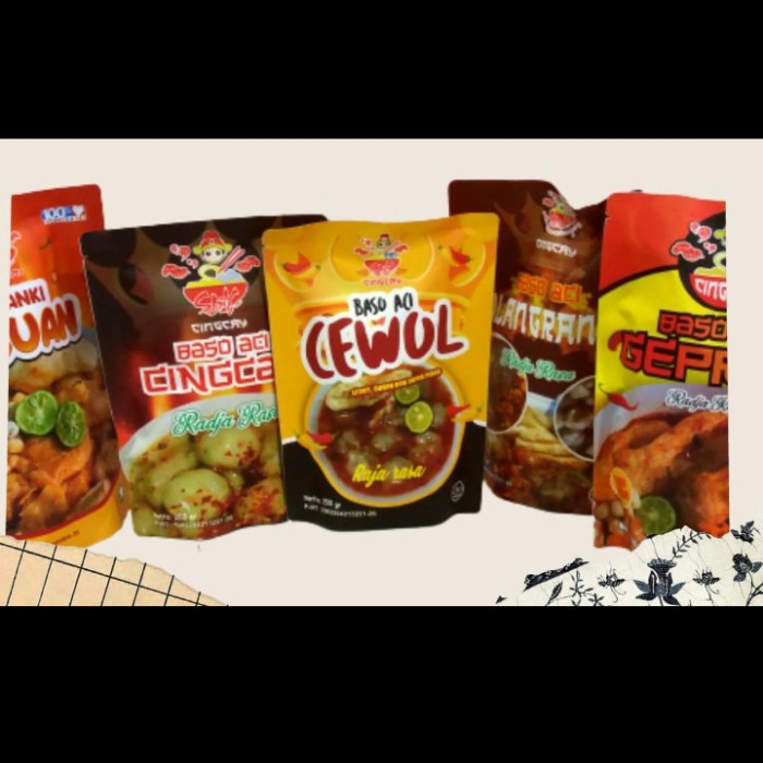 

BEST SELLER TERLARIS BASO ACI CEWUL CINGCAY TULANG RANGU SBAC CEWOL GO-JEK GRAB