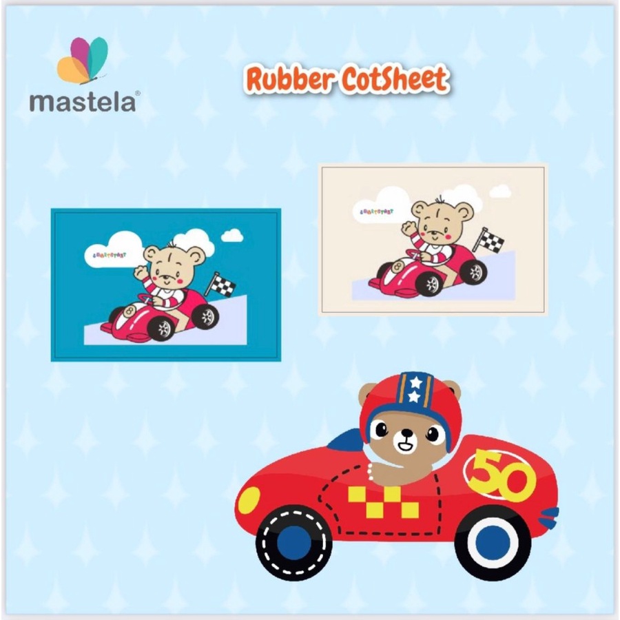 Mastela Smart Start Perlak Karet - Rubber Cot Sheet 60 x 90 cm