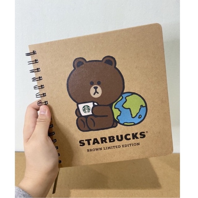 

Starbucks Notebook Line Friends Earth Day 2022 Limited Edition