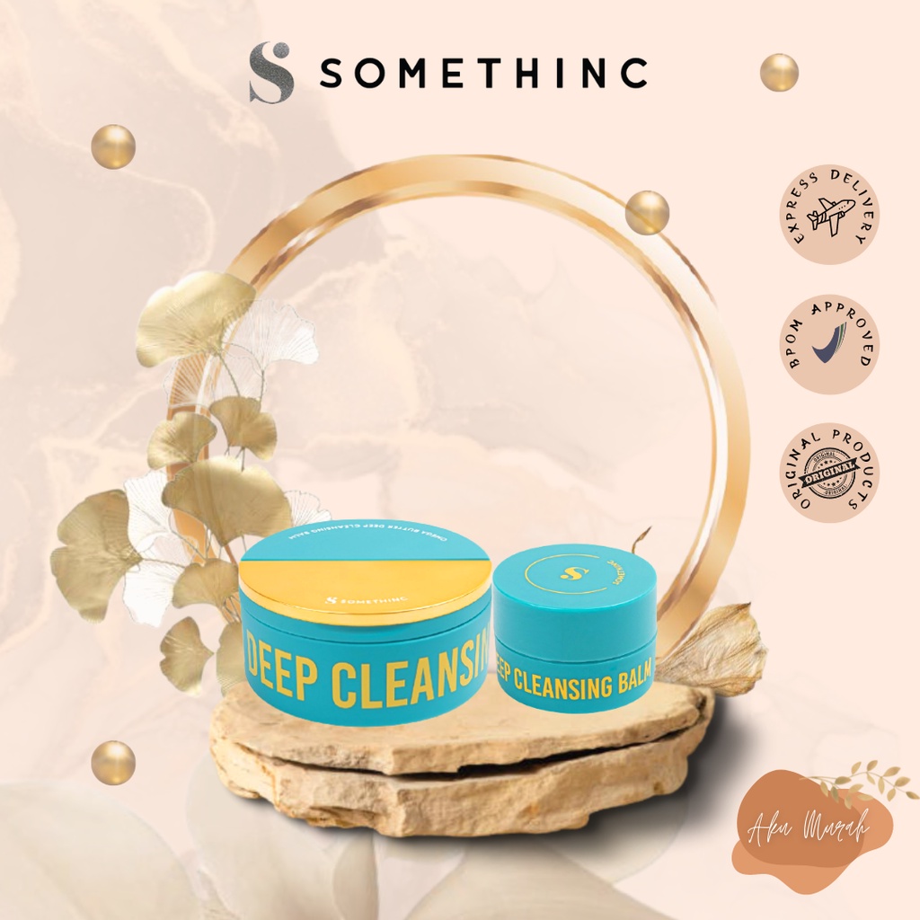 ✨ AKU MURAH ✨SOMETHINC Omega Butter Deep Cleansing Balm 40 gr